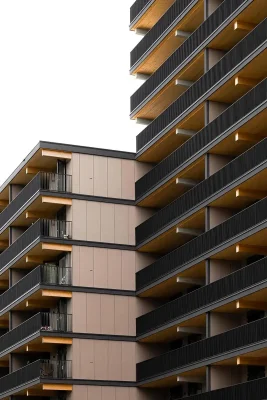 Valckensteyn Rotterdam timber apartment building