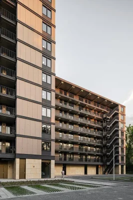 Valckensteyn Rotterdam timber residential building
