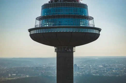 Vilnius TV Tower Rotating Restaurant, Lithuania