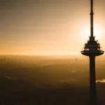 Milky Way dining restaurant, Vilnius TV Tower, Vilnius, Lithuania