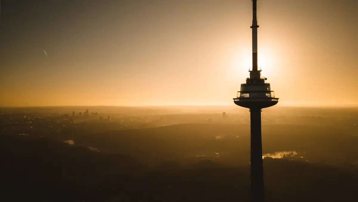 Milky Way dining restaurant, Vilnius TV Tower, Vilnius, Lithuania