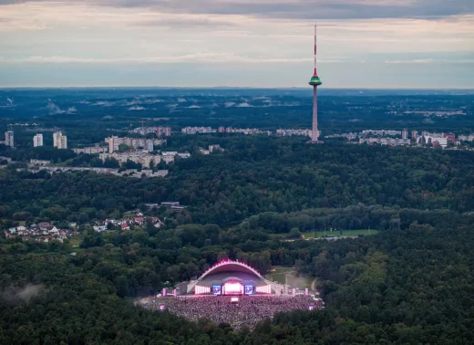 Vilnius TV Tower Rotating Restaurant, Lithuania