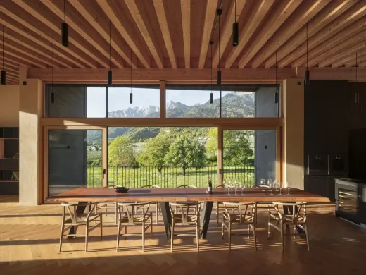 Weingut Fromm, Malans winery building, Switzerland
