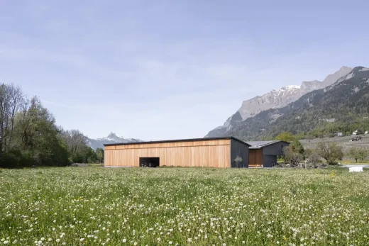 Weingut Fromm, Malans winery building, Switzerland