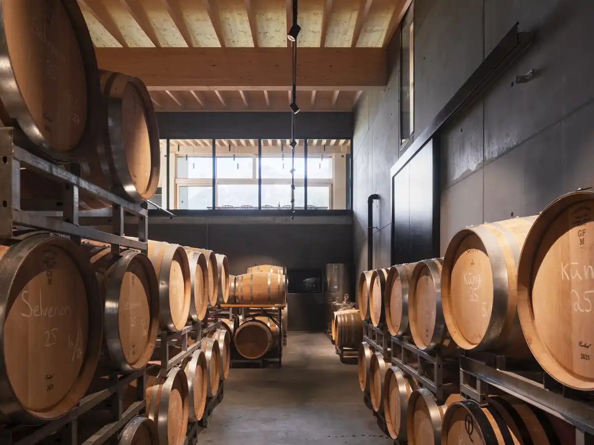 Weingut Fromm, Malans winery building design