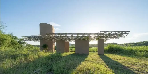 Wetland Caves Pavilion Zhejiang province building