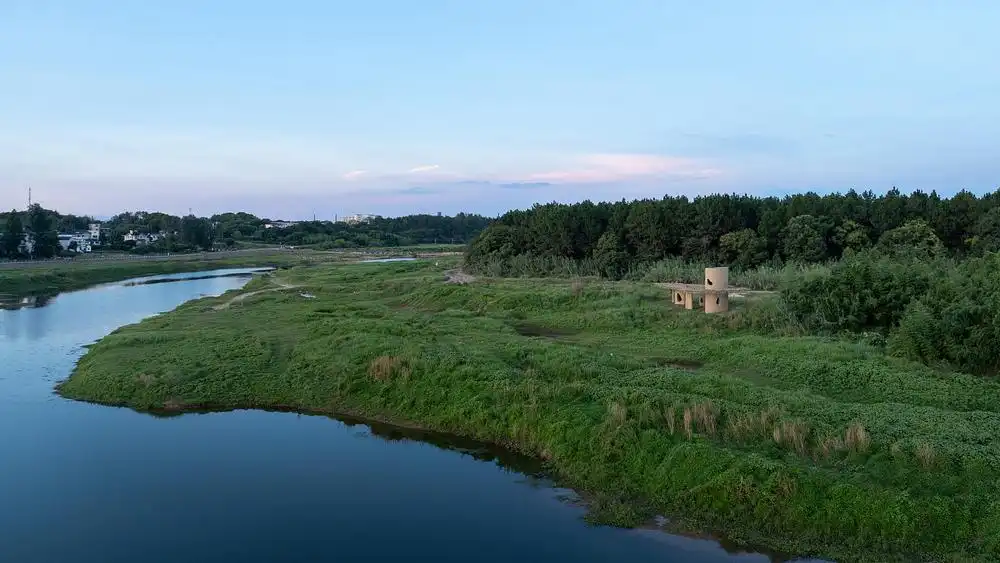 Wetland Caves Pavilion Zhejiang province