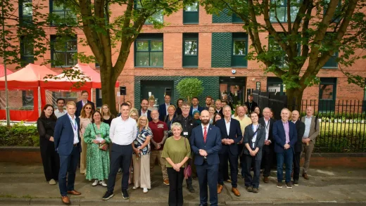 Willohaus Salford Passivhaus affordable homes in Crescent masterplan, Manchester