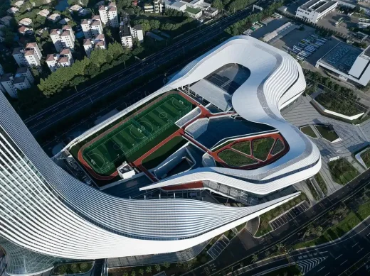 Xinchang Globular Center by line+ studio