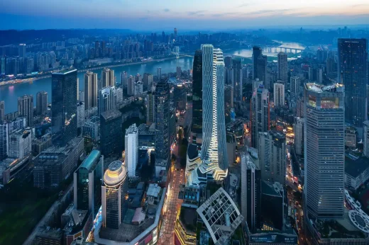 Xinhua Center Chongqing building design, China