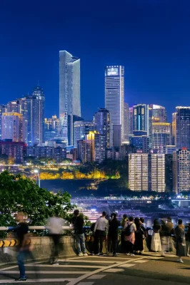 Xinhua Center Chongqing building design, China