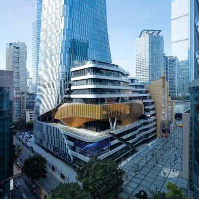Xinhua Center Chongqing building design, China