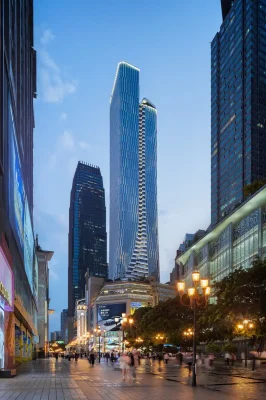 Xinhua Center Chongqing tower property design