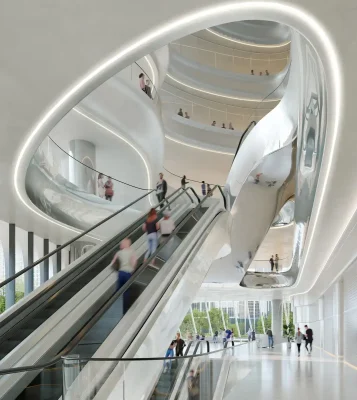 Z8 Tower Beijing building design by architects ZHA