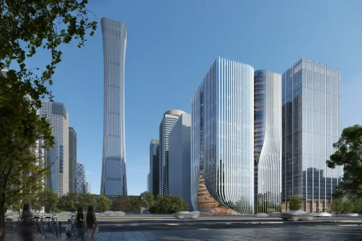 Z8 Tower Beijing building design by architects ZHA