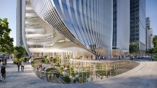 Z8 Tower Beijing building design by architects ZHA