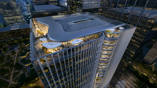 Z8 Tower Beijing building design by architects ZHA