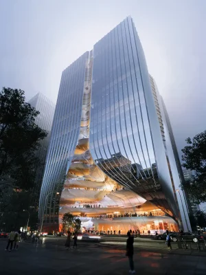 Z8 Tower Beijing Central Business District building by ZHA